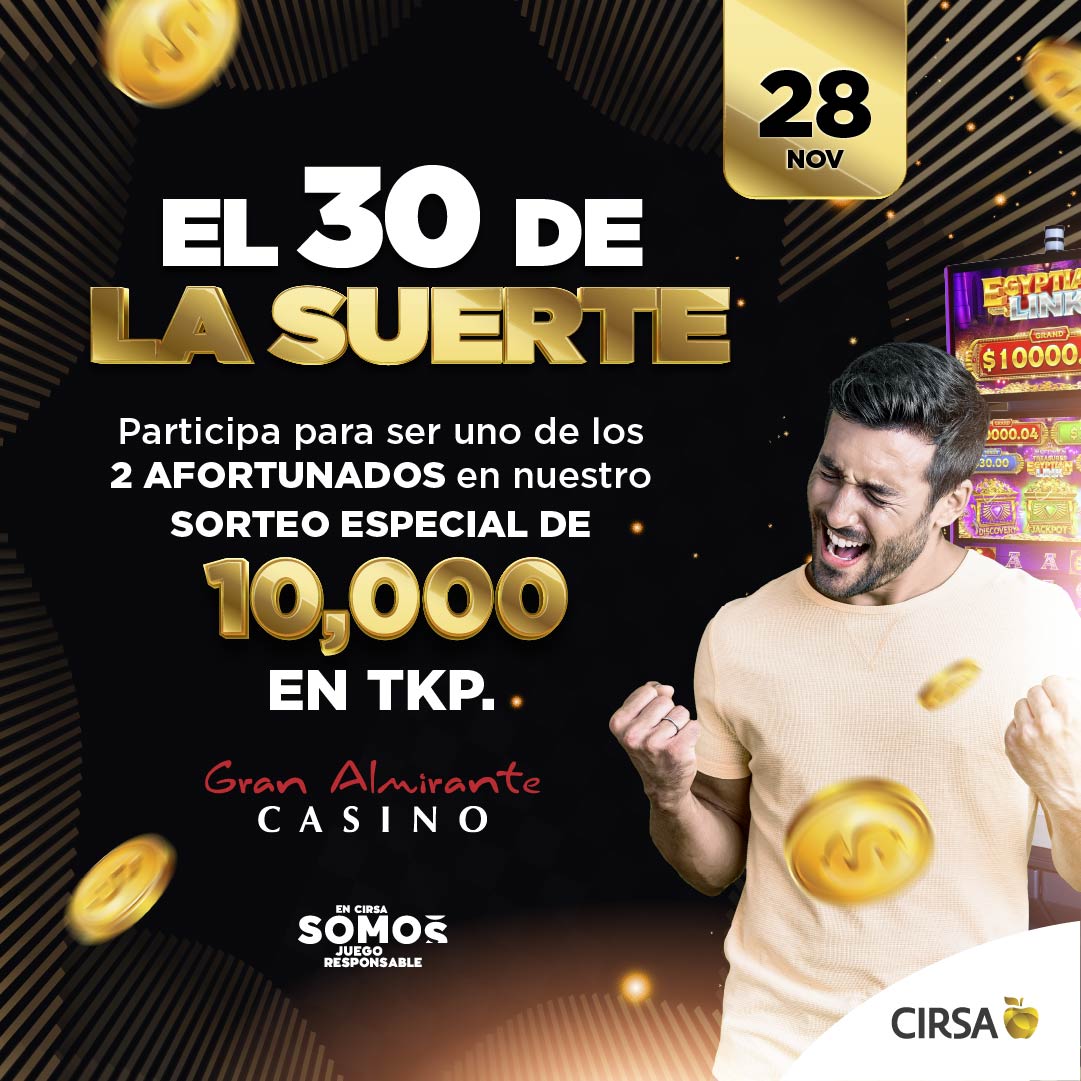 Web Almirante noviembre 2025 30 de la Suerte