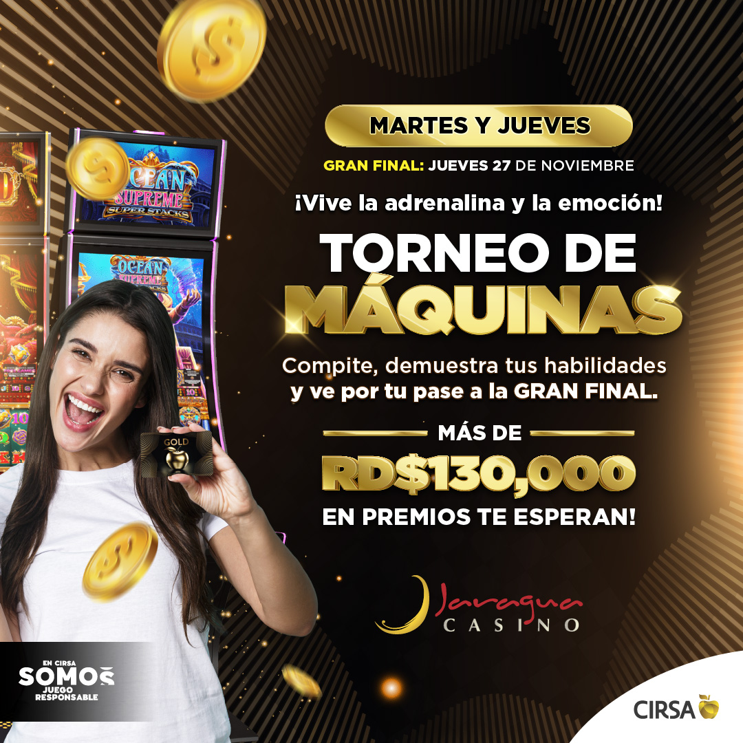 Web Jaragua noviembre 2025 Torneo de Maquinas