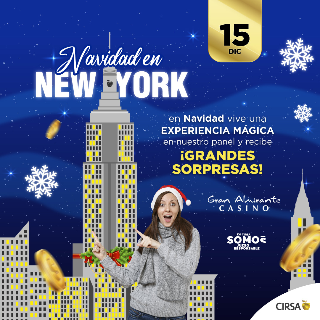 Web Almirante diciembre 2025 Navidad New York