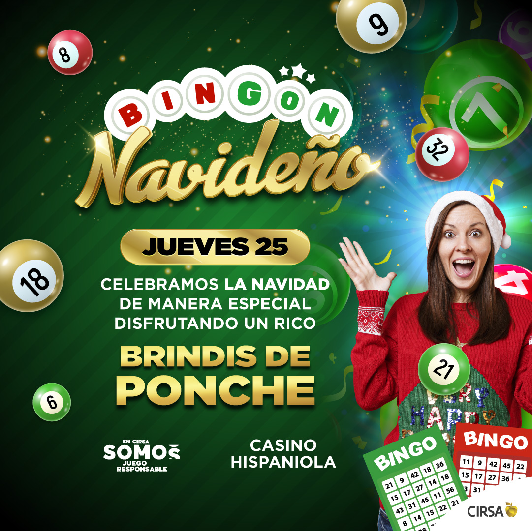 Web Hispaniola diciembre 2025 Bingon Navideno