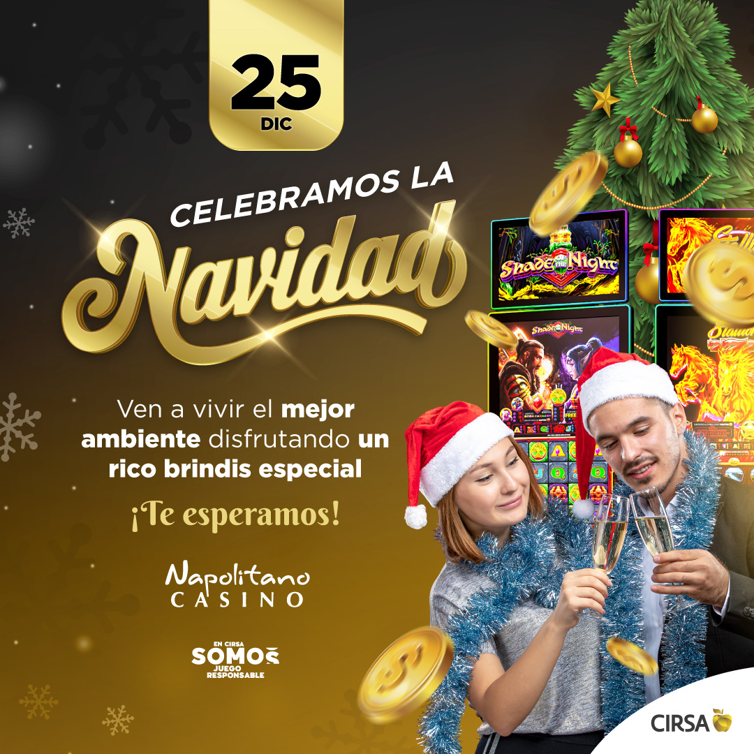 Web Napolitano diciembre 2025 Brindis Navidad