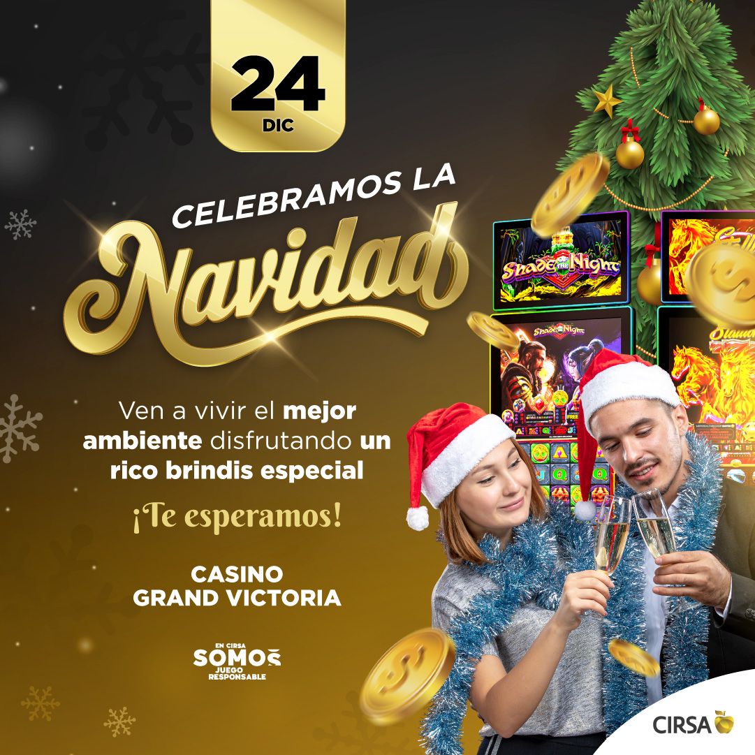 Web Victoria diciembre 2025 Brindis 24 dic