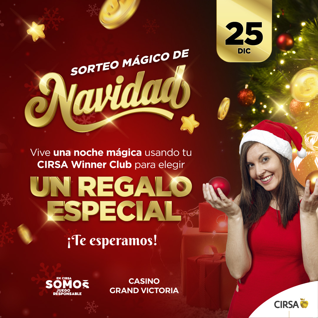 Web Victoria diciembre 2025 Sorteo Magico Navideno