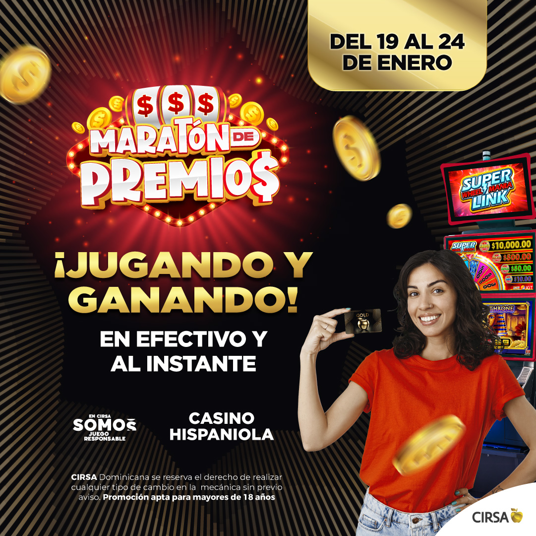 Web Hispaniola enero 2026 Maraton de Premios