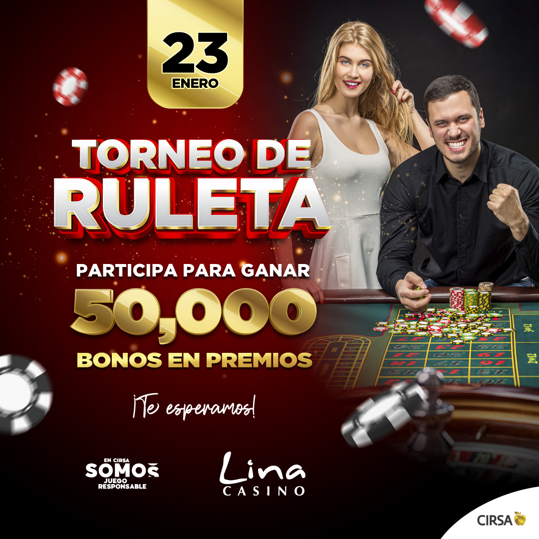 Web Lina enero 2026 Torneo de Ruleta