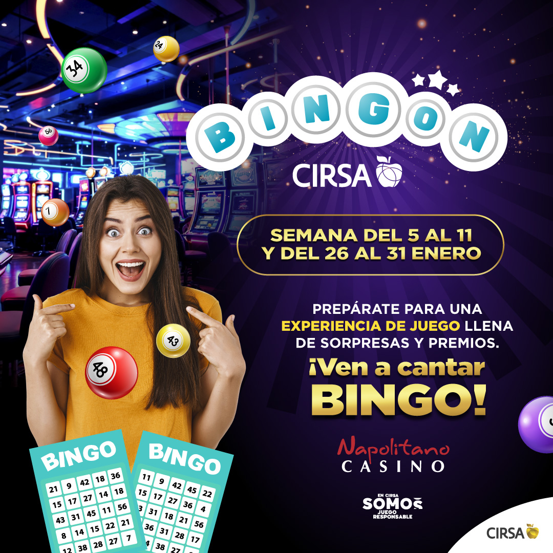 Web Napolitano enero 2026 Bingon