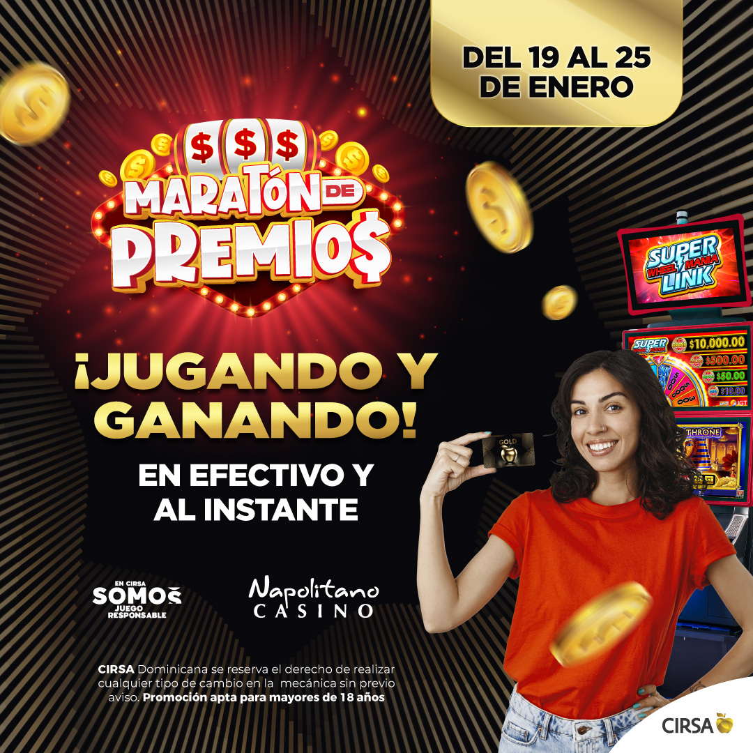 Web Napolitano enero 2026 Maraton de Premios