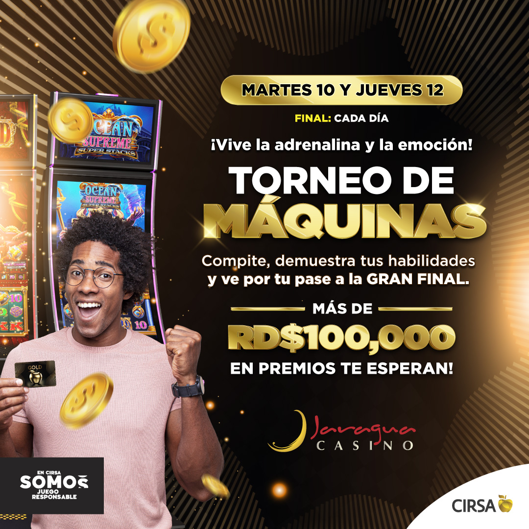 Web Jaragua febrero 2026 Torneo de Maquinas