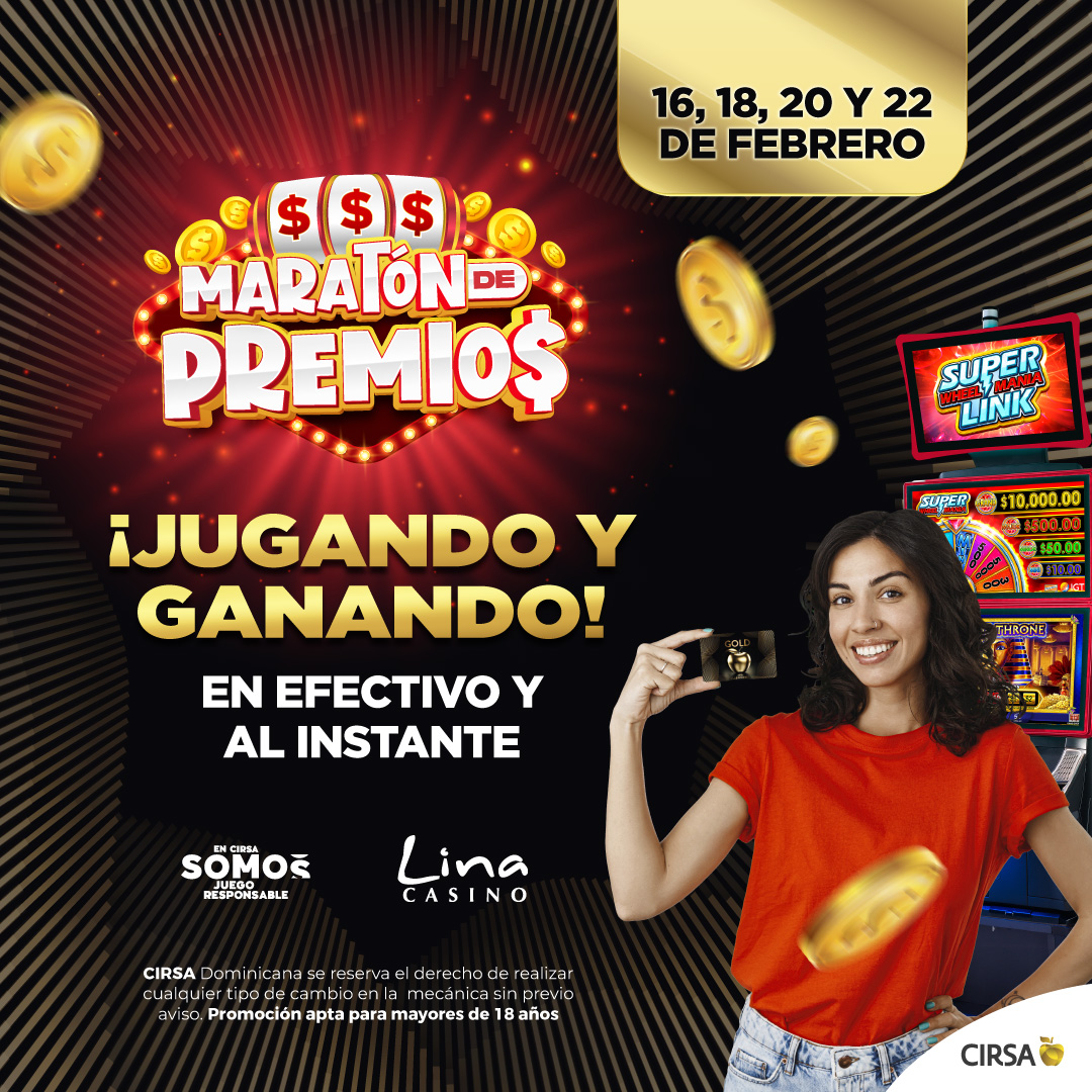 Web Lina febrero 2026 Maraton de Premios