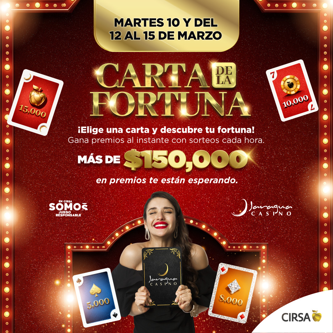 Carta de la Fortuna Jaragua 2026 Web