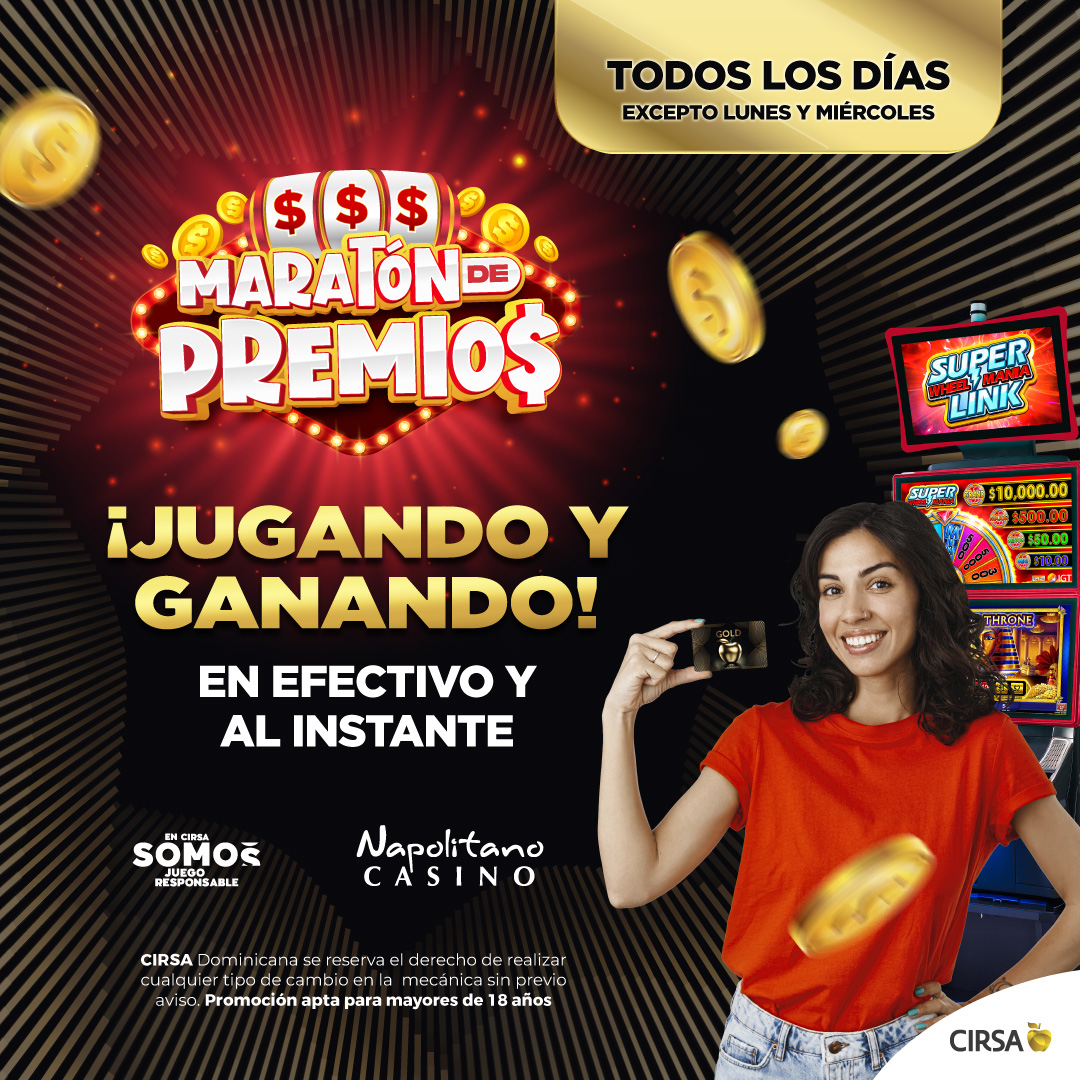 Web Napolitano marzo 2026 Maraton de Premios