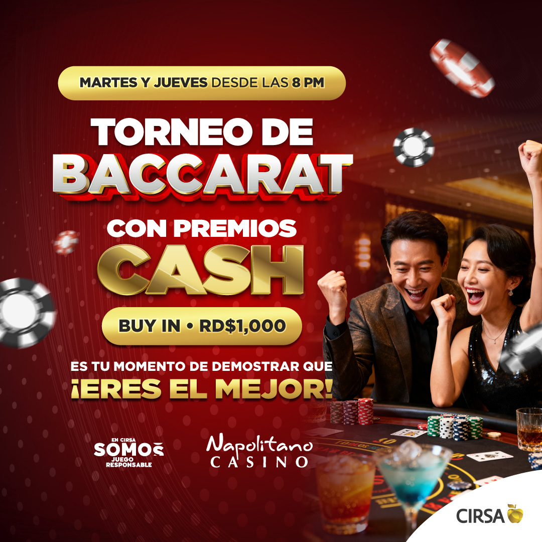 Web Napolitano marzo 2026 Torneo Baccarat