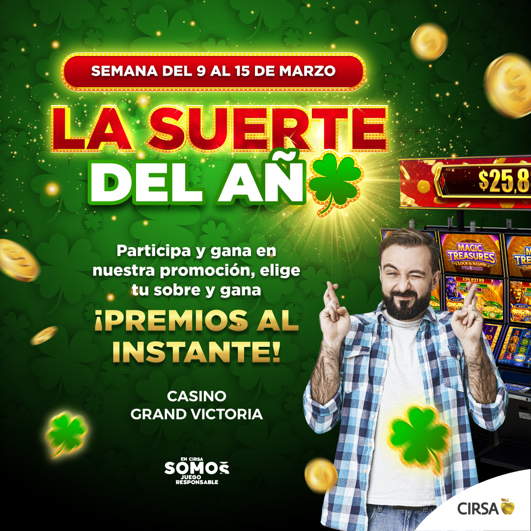 Web Victoria marzo 2026 La Suerte del Año