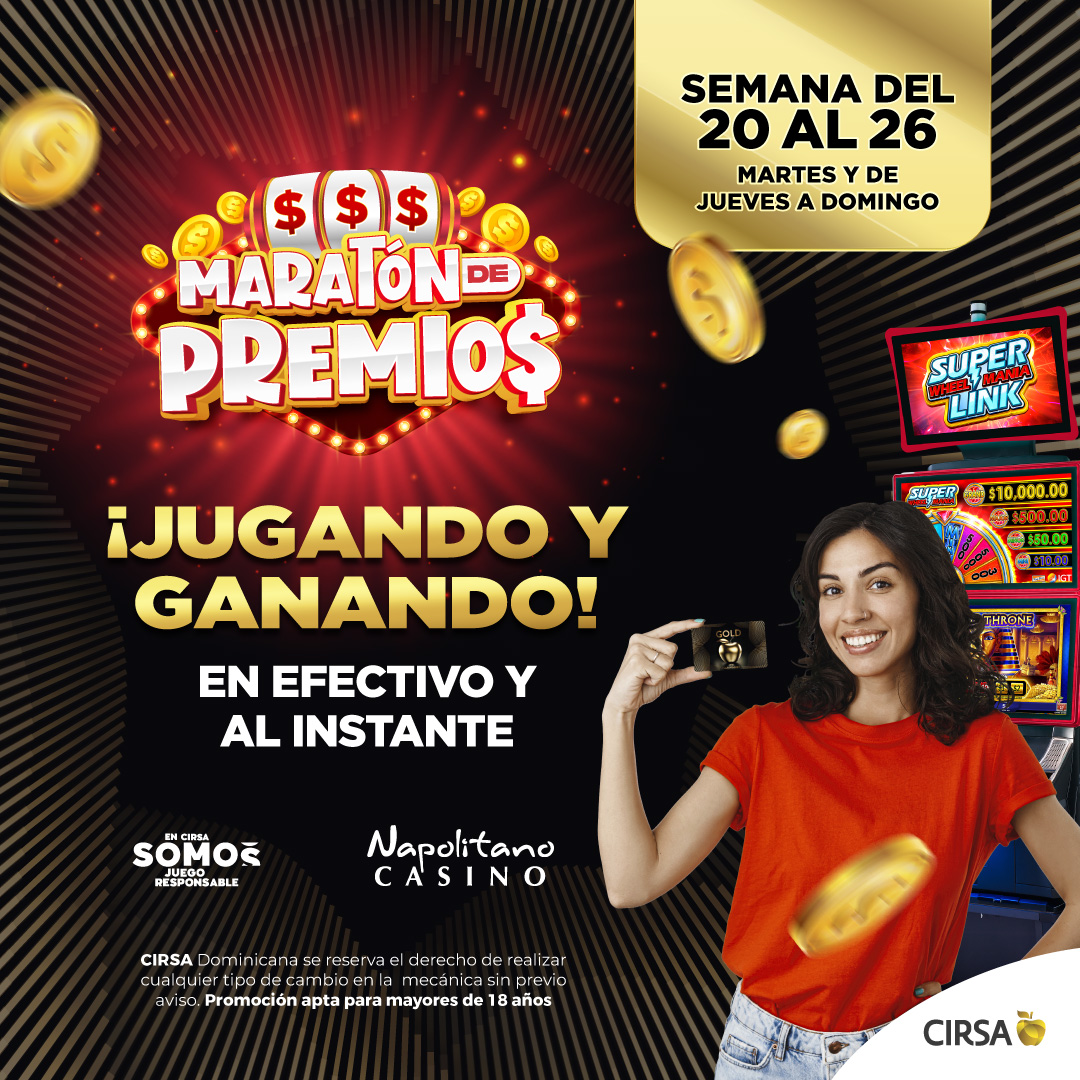 Web Napolitano abril 2026 Maraton de Premios