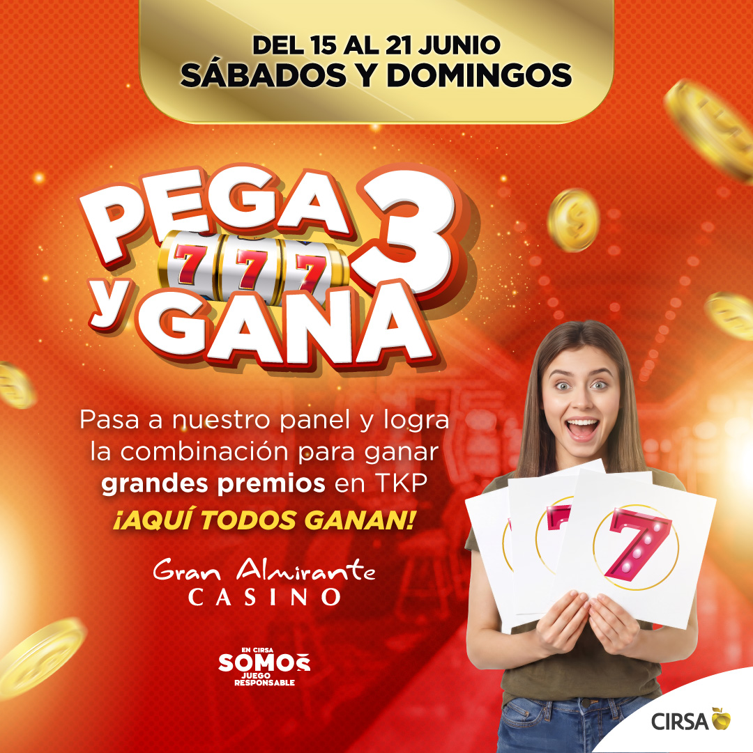 Pega 3 y Gana Gran Almirante 2026 Web Jaragua