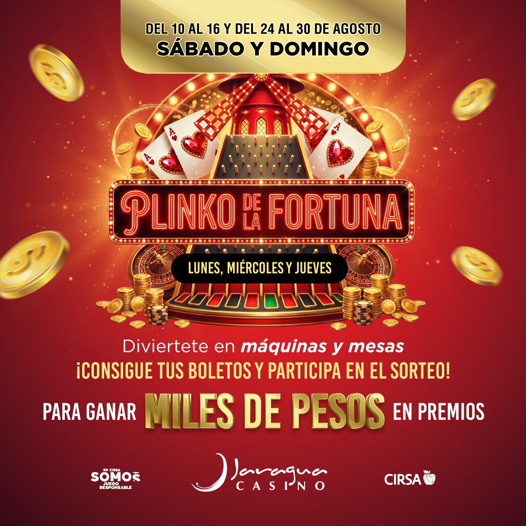Plinko de la Fortuna Jaragua 2026 Web copy