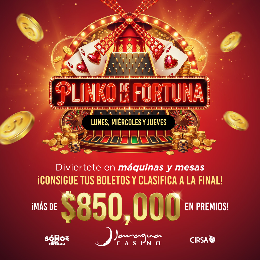 Plinko de la Fortuna Jaragua 2026 Web