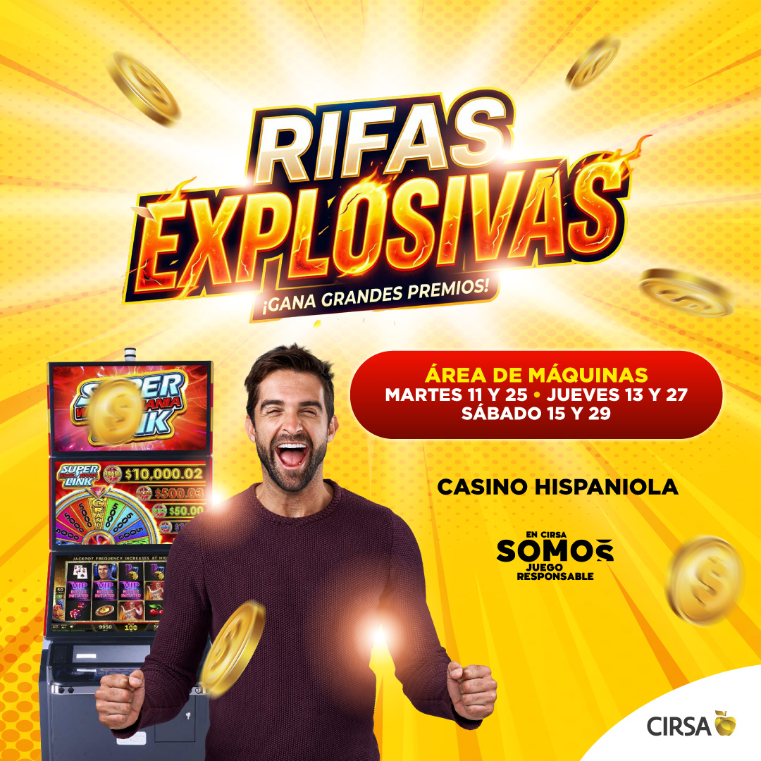 Rifas Explosivas CIRSA 2026 Web Hispaniola