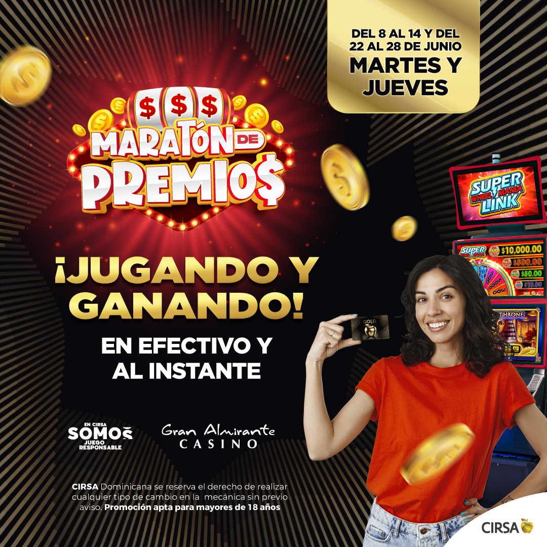 Web Almirante junio 2026 Maraton de Premios