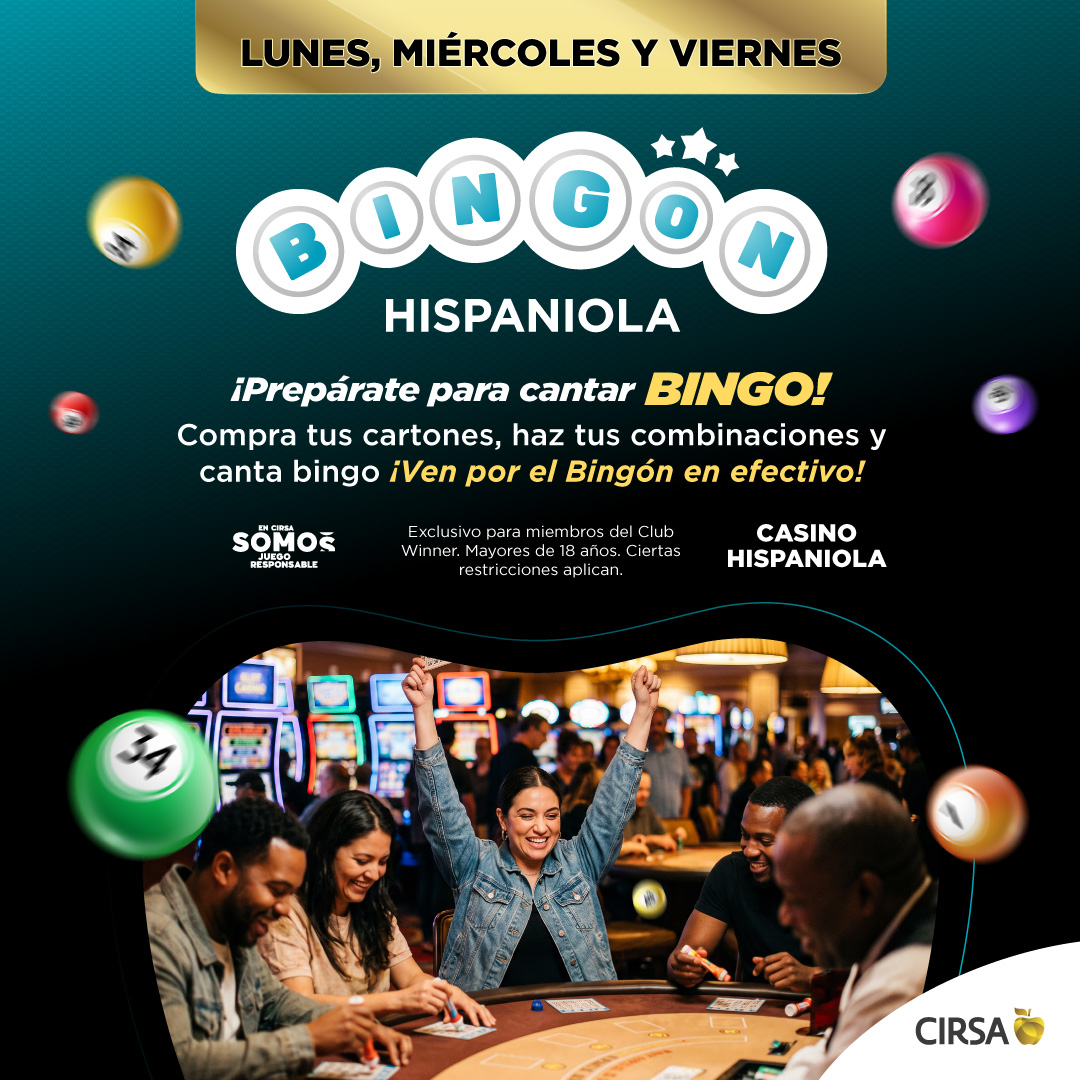 Web Hispaniola agosto 2026 Bingon