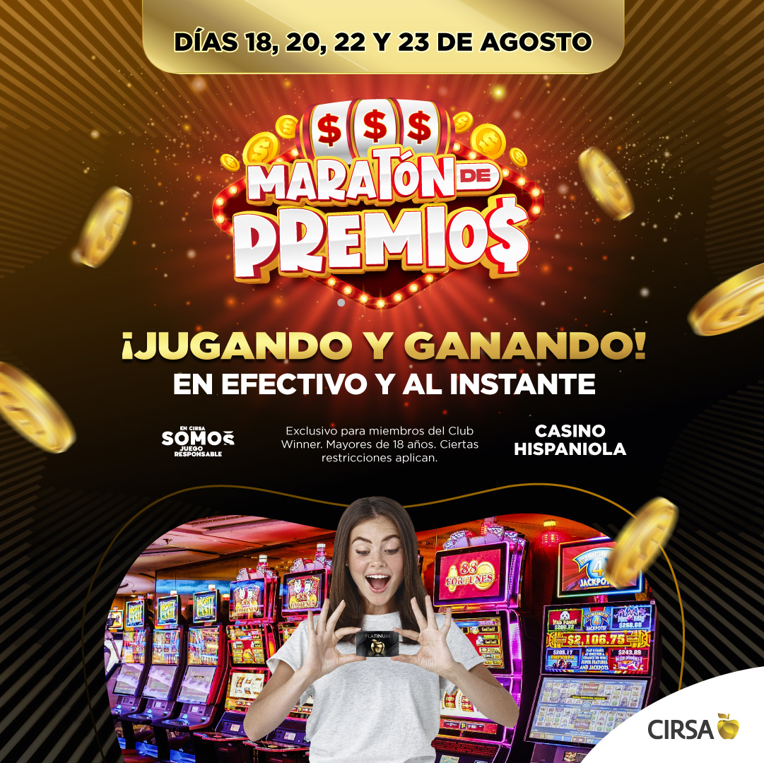 Web Hispaniola agosto 2026 Maraton de Premios