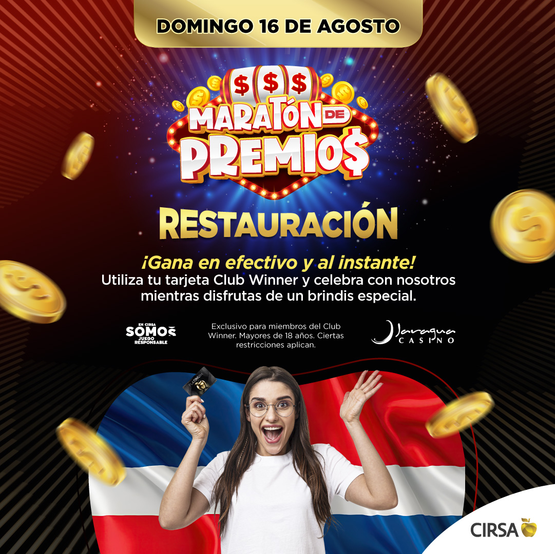 Web Jaragua agosto 2026 Maraton Restauracion