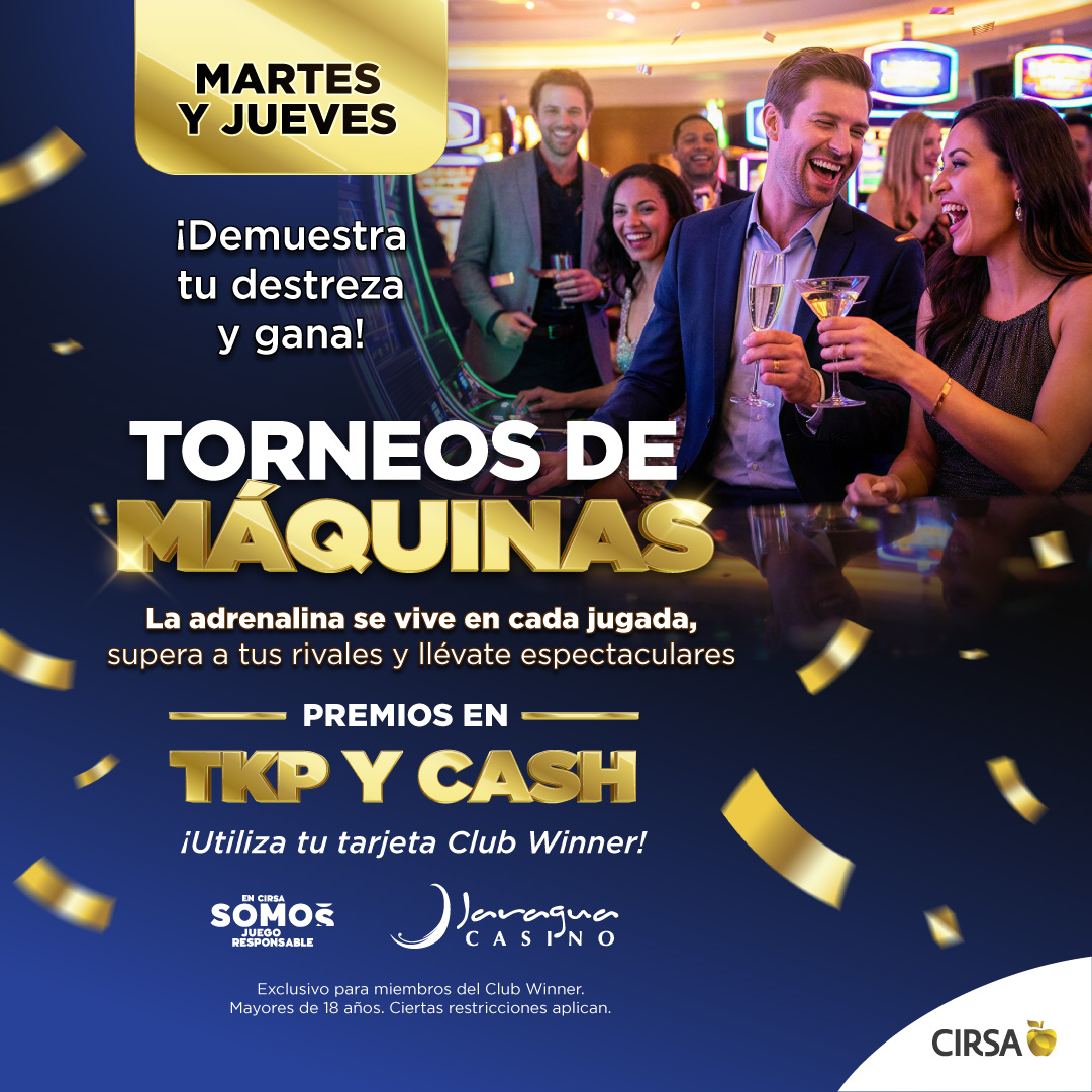 Web Jaragua agosto 2026 Torneo de Maquinas