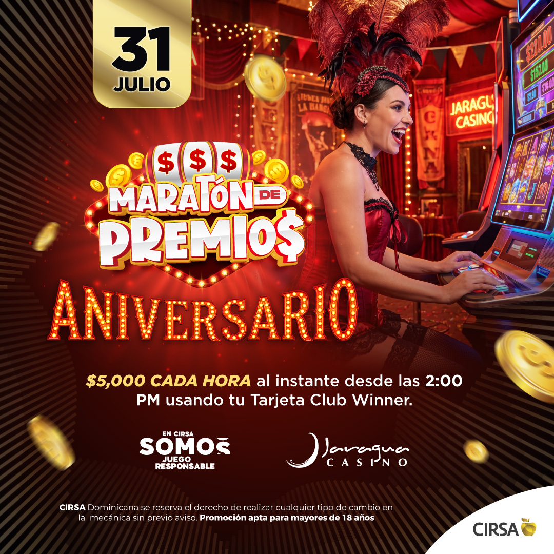 Web Jaragua julio 2026 Maraton Aniversario