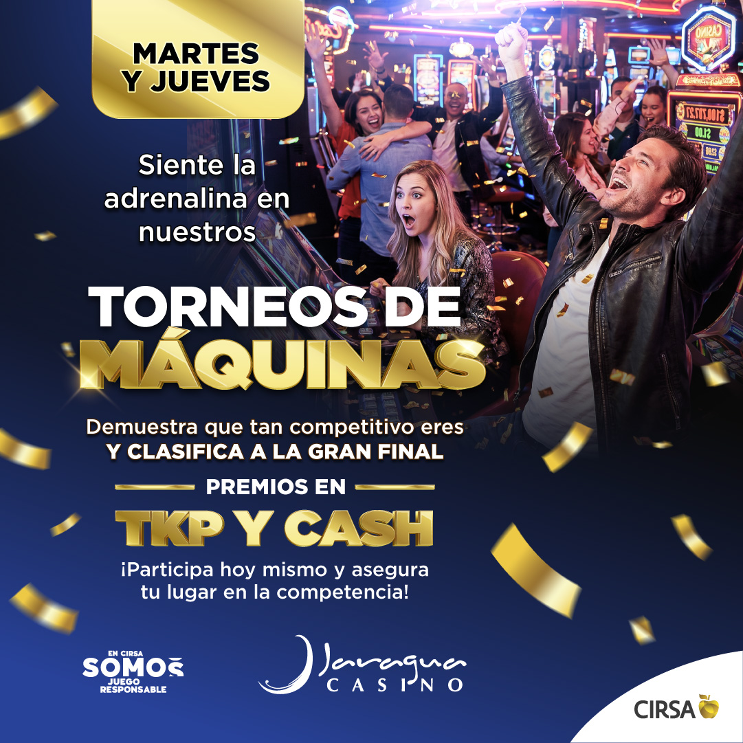 Web Jaragua julio 2026 Torneo de Maquinas