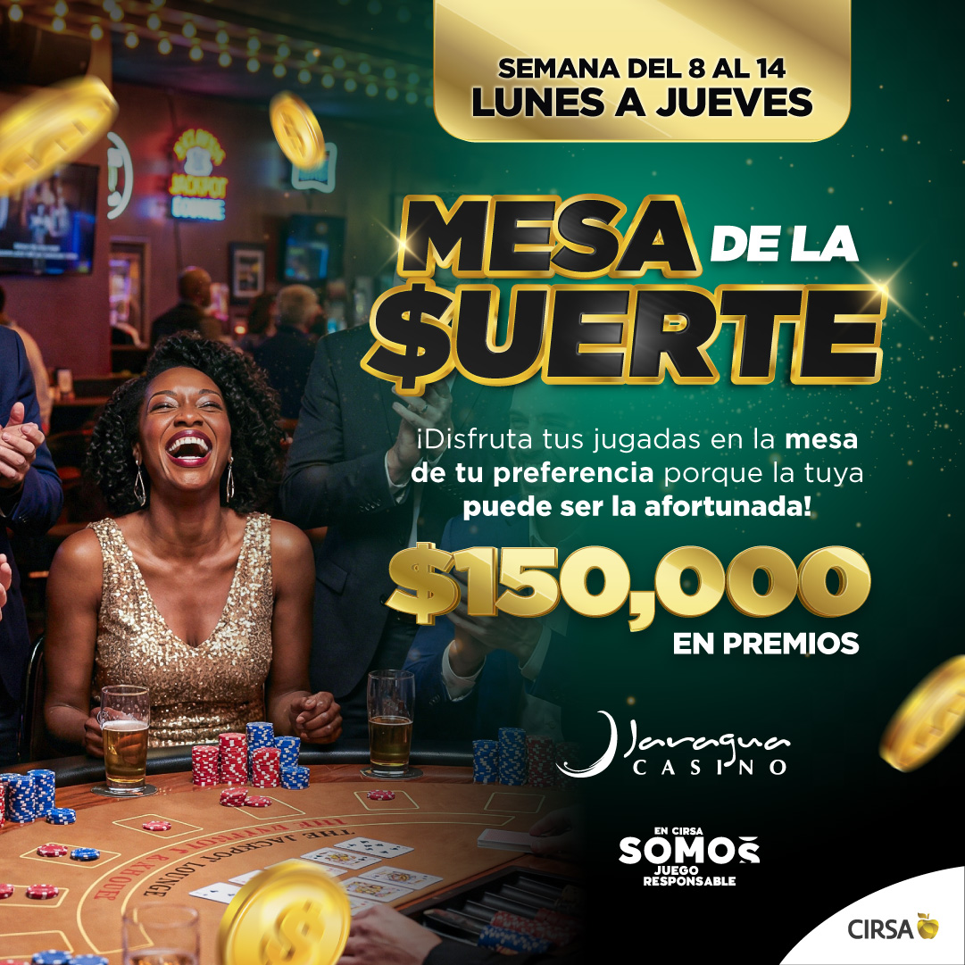 Web Jaragua junio 2026 Mesa de la Suerte