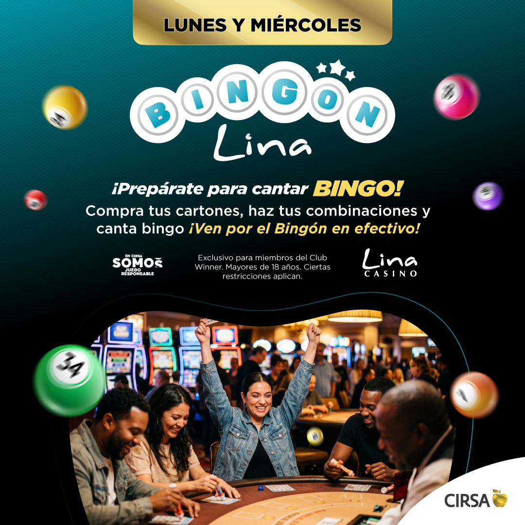Web Lina agosto 2026 Bingo