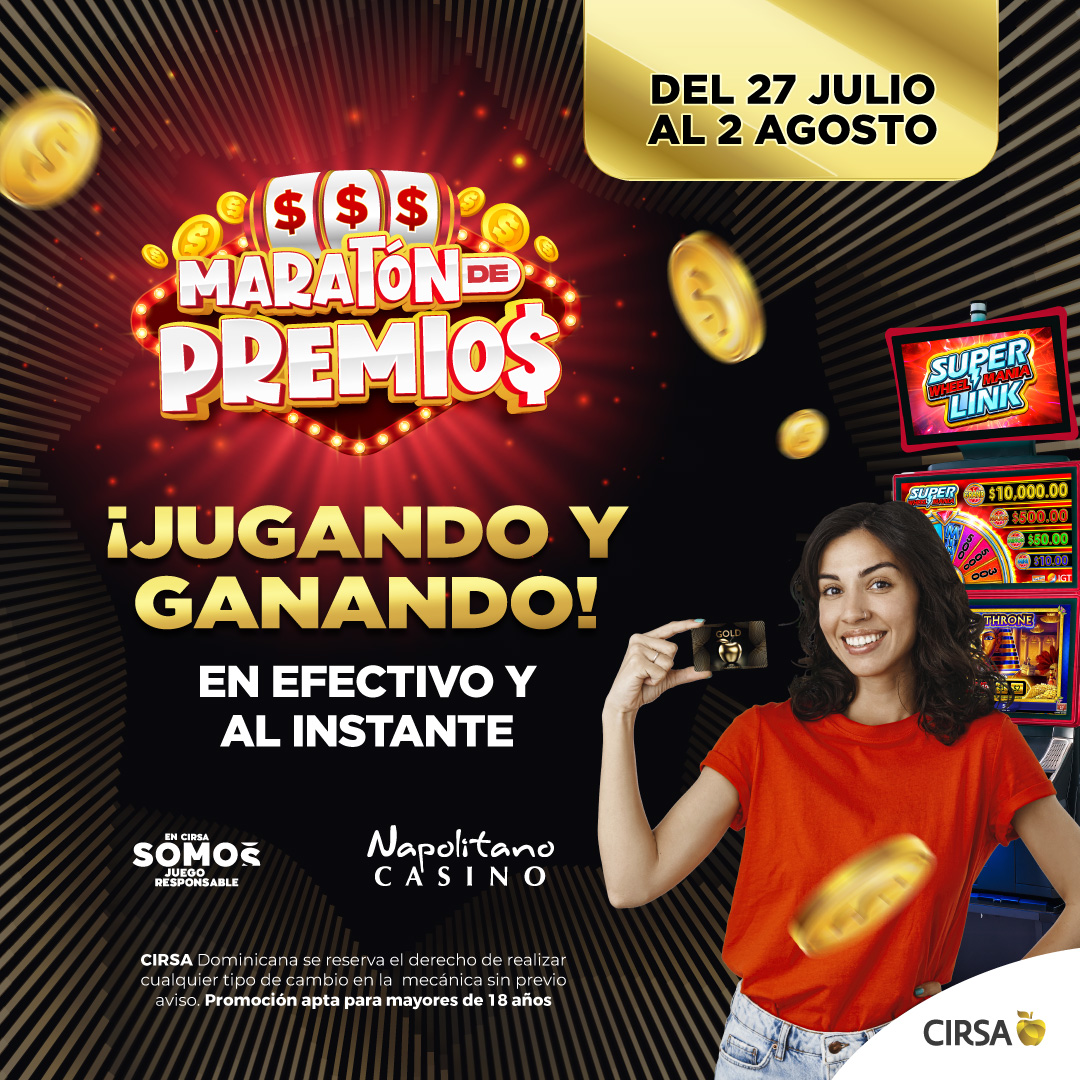 Web Napolitano julio 2026 Maraton de Premios
