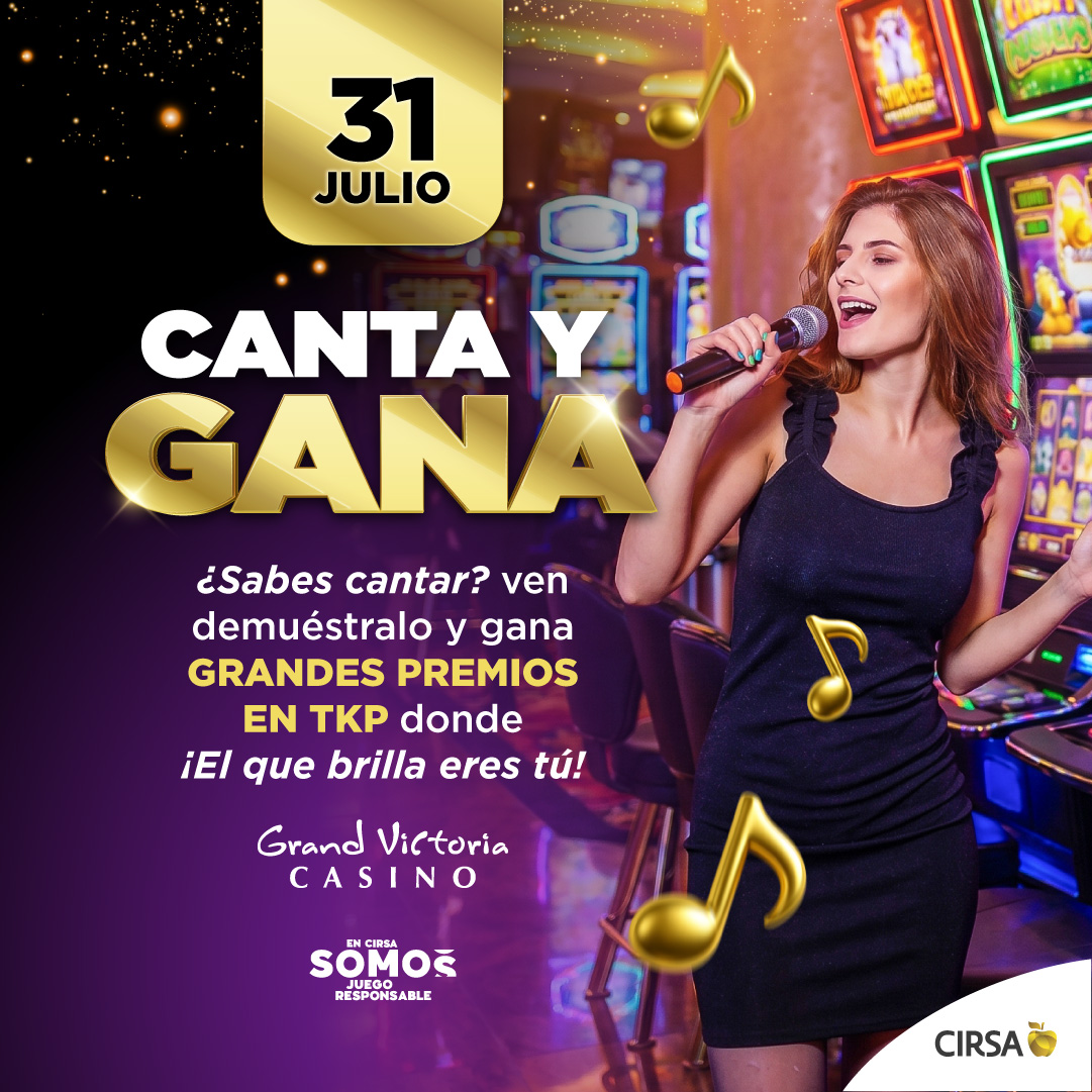 Web Victoria julio 2026 Canta y Gana