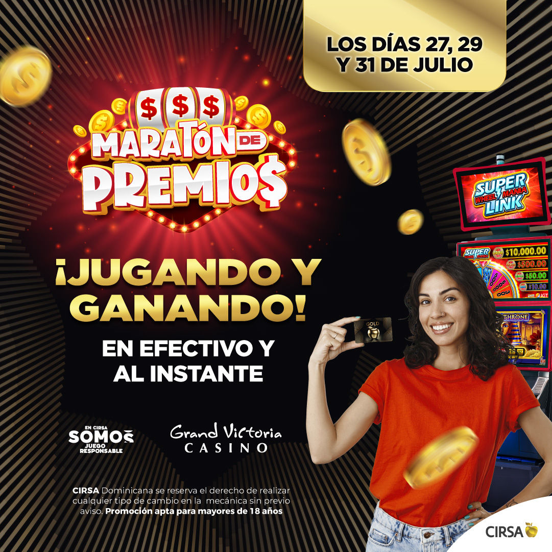 Web Victoria julio 2026 Maraton de Premios