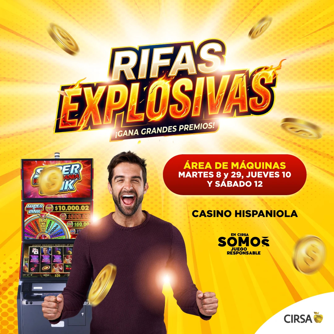 Rifas Explosivas CIRSA 2026 Web Hispaniola