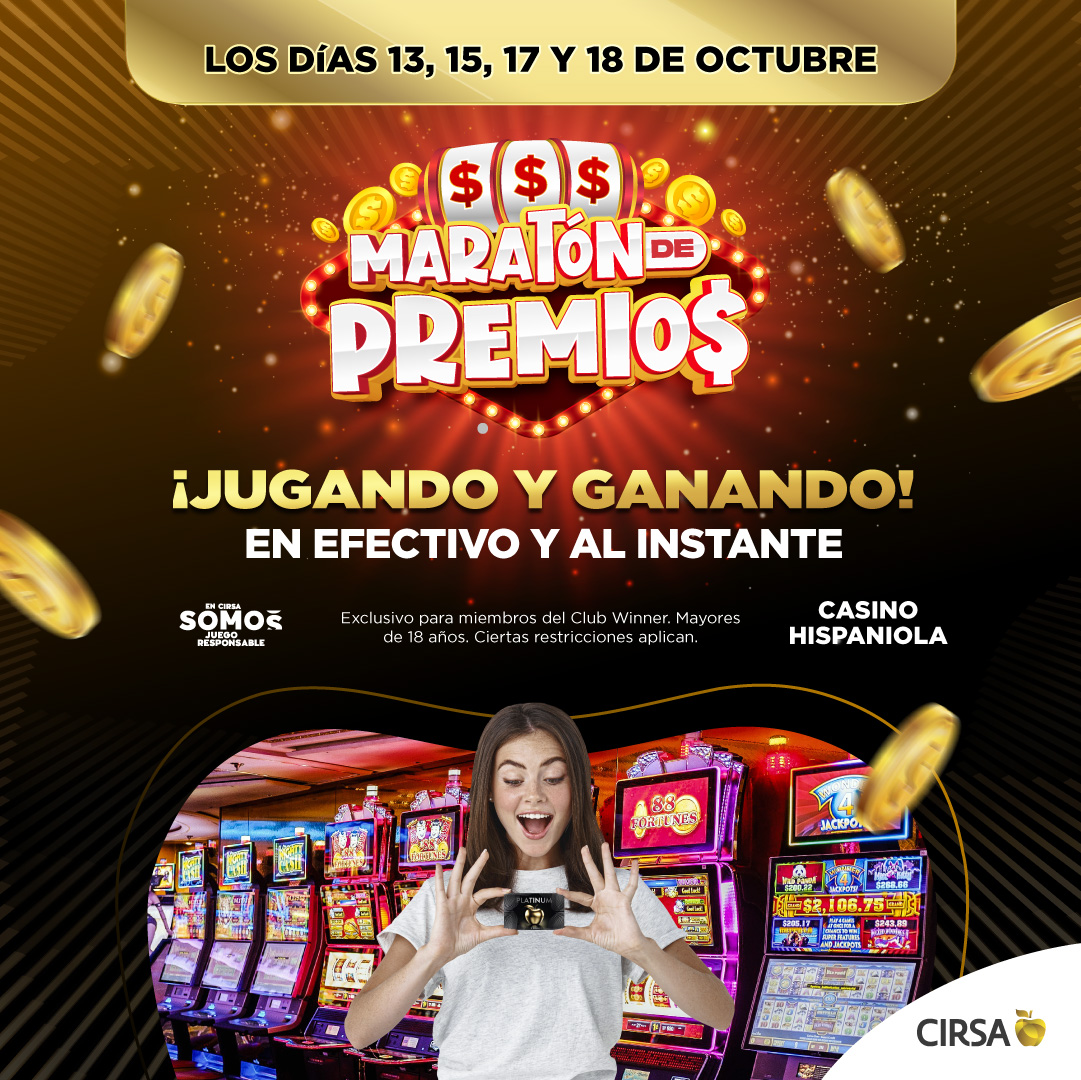 Web Hispaniola octubre 2026 Maraton de Premios